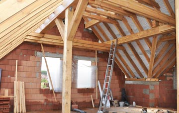 Sprucefield attic trusses